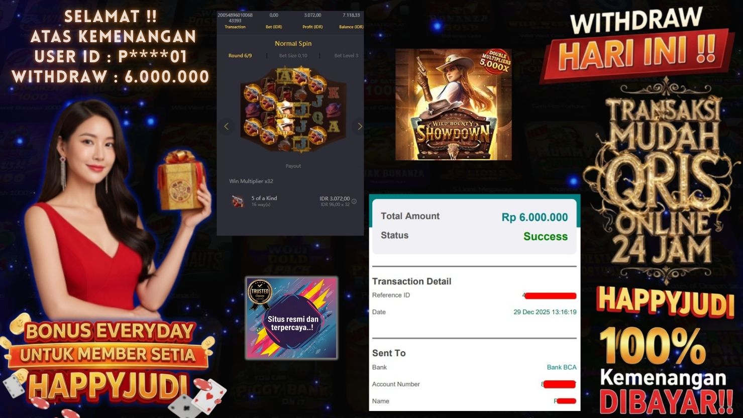 HAPPYJUDI JACKPOT SLOT WILD BOUNTY SHOWDOWN